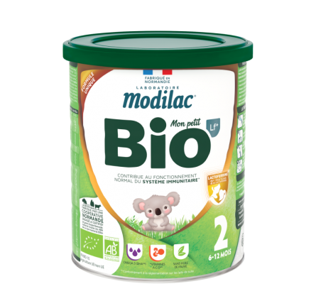 Modilac Lait Bio 2 6-12 Months 800g
